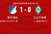 开云体育-霍芬海姆1-0云达不莱梅，巴祖马纳-杜尔助球队取胜